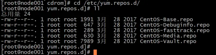 Linux Vmware CentOS 制作yum本地资源库