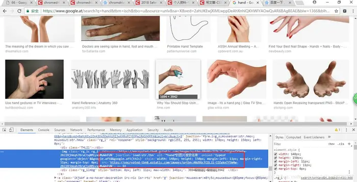 Python+selenium+Chromedriver+代理爬取Google图片