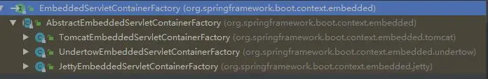SpringBoot配置嵌入式Servlet容器