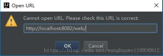 Cannot open url. please check this url is correct