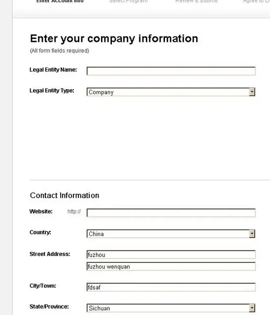 苹果开发者帐号(Company)申请流程