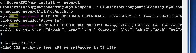 解决在npm run dev 运行vue项目时遇到的webpack 报错问题