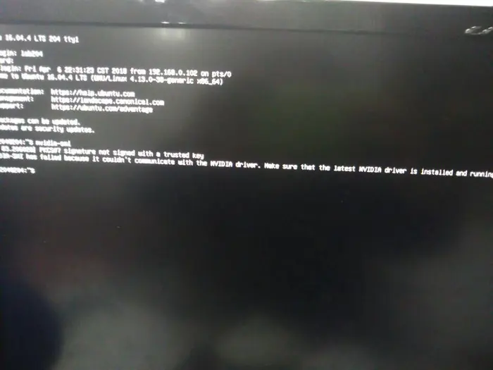 ubuntu16.04+gtx1070驱动安装