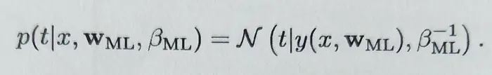 【学习笔记】Pattern Recognition&Machine Learning [1.2] Probability Theory(2) 基于高斯分布和贝叶斯理论的曲线拟合