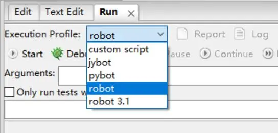 robot framework RIDE 输出报告保存路径修改，使用系统时间为文件夹/文件名