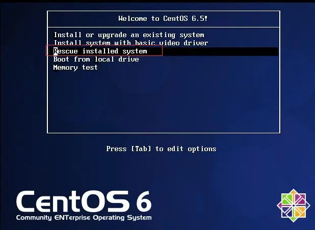centos6.5系统bash损坏之救援模式修复