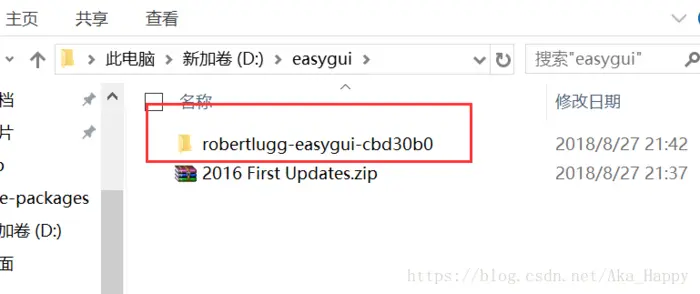 python3的easygui 安装教程 && 'module' object has no attribute 'msgbox' && no module named easygui