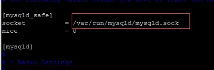 ubuntu解决mysql ERROR 2002 (HY000): Can't connect to local MySQL server through socket '/var的问题