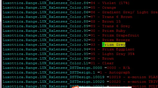 add new color number to the color drop down in enovia PLM