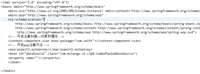 Spring XML配置文件无法自动提示 eclipse中XML配置文件open with打开方式选择 XML Editor：注意它的编辑方式也是有两种的design和source